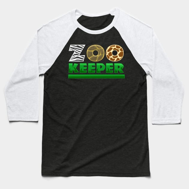 Zoo Keeper - African Safari Tour Gift Baseball T-Shirt by biNutz